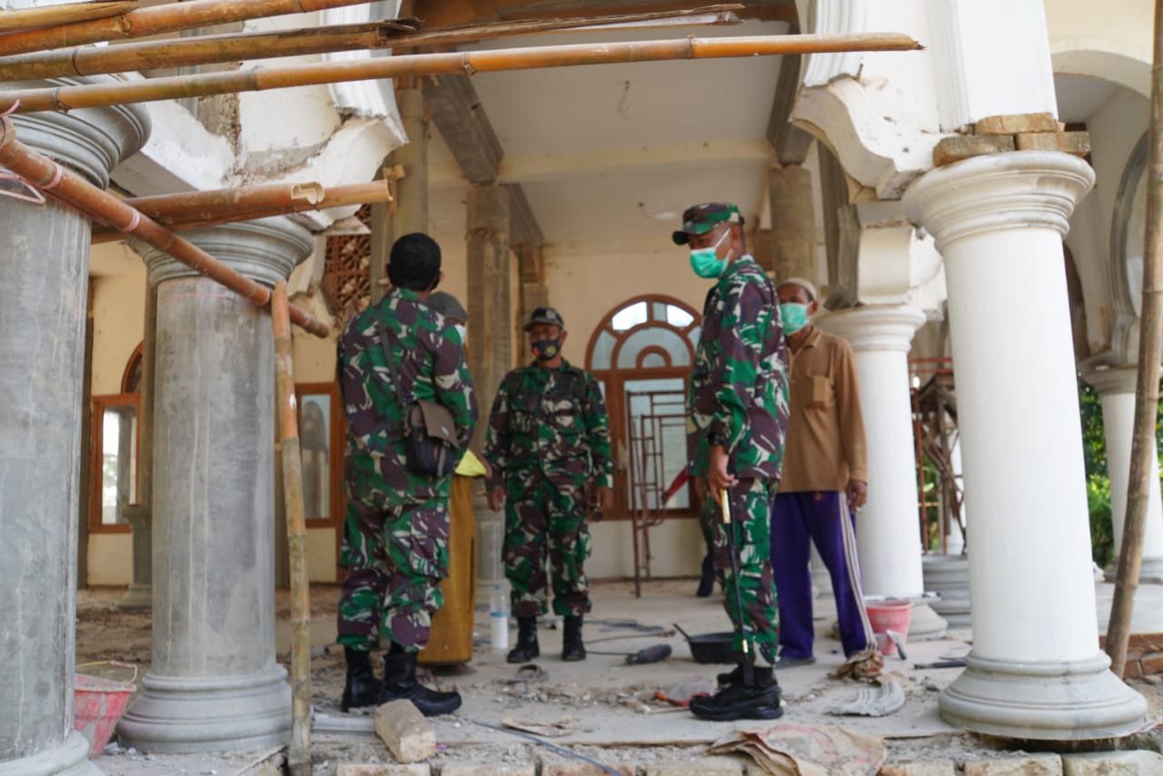 Dandim 0827 Sumenep Tinjau Langsung Pra TMMD ke – 110 di Desa Dasuk Laok