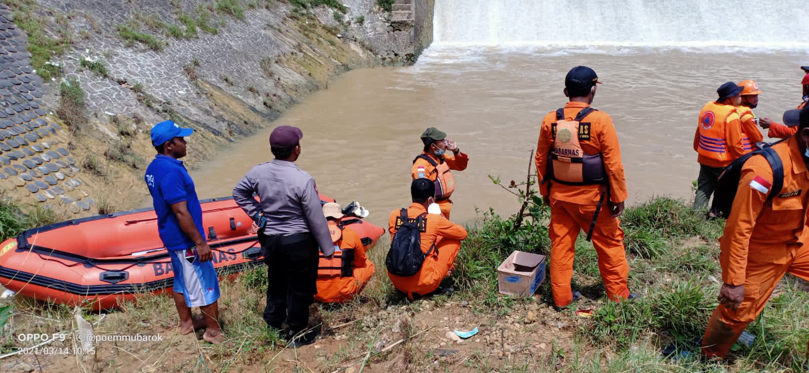 Pria Dua Istri, Mendadak Hilang Di Sungai Dam Jepun Lenteng