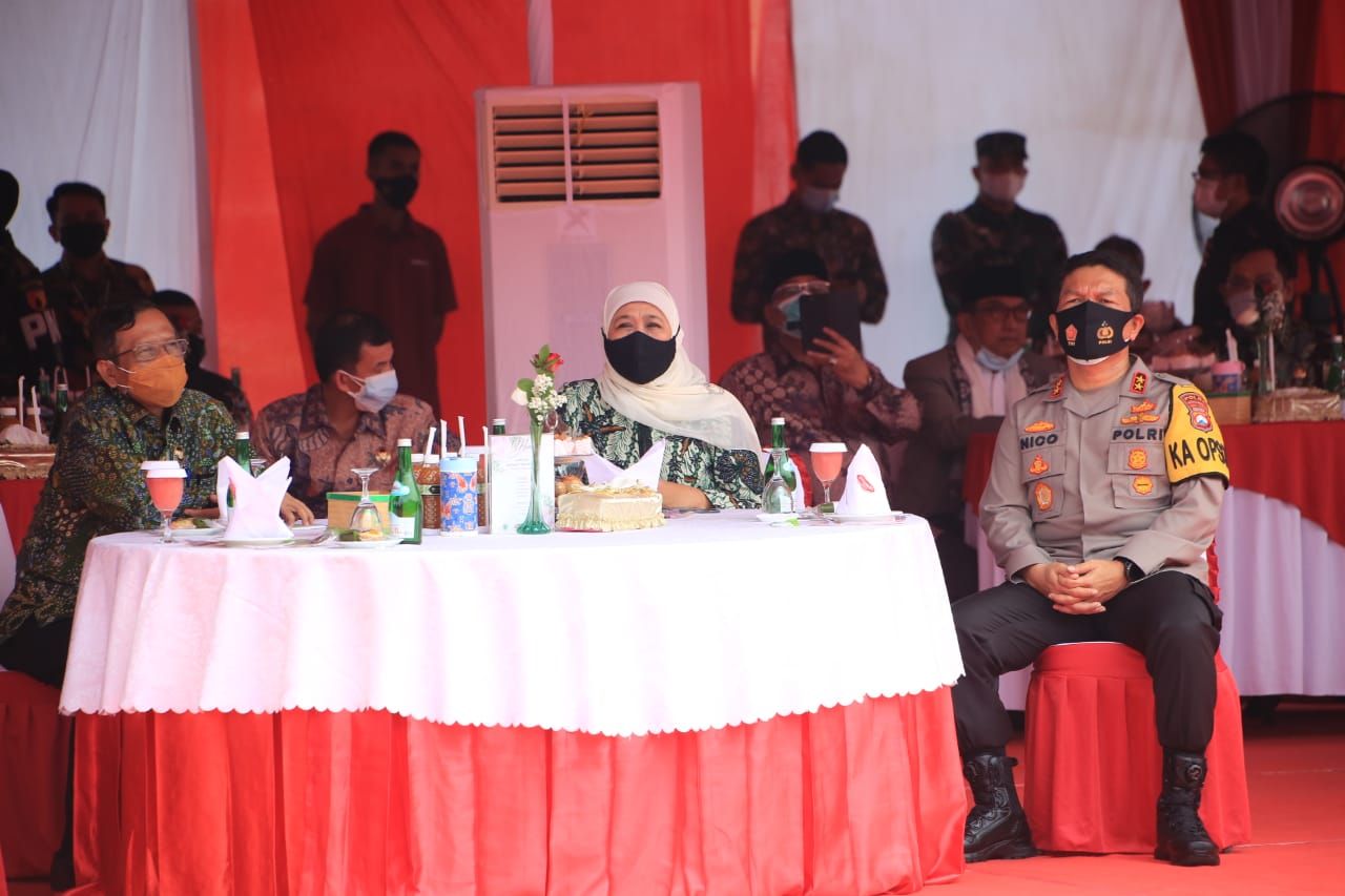 Forkopimda Dampingi Menkopolhukam RI Silaturahmi Dengan Tokoh Lintas Agama Di Jatim