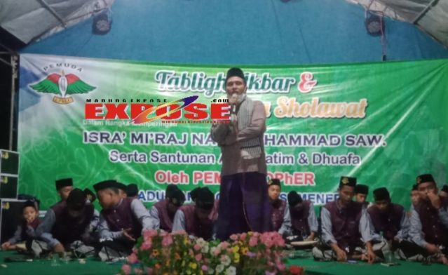 Pesan Bupati Fauzi Diacara Isra’ Mi’raj Oppher