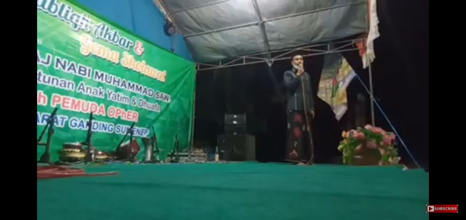 Hadiri  Isra’ Mi’Raj Pemuda Opher, Ra Mamak Jadi Pusat Perhatian