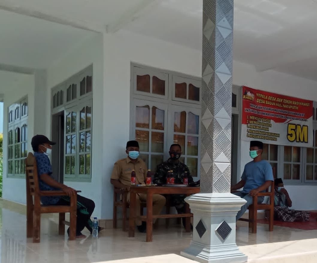 Babinsa Melaksanakan Anjangsana Bersama Pemerintah Desa ditengah Pandemi Covid -19 Babinsa Melaksanakan Anjangsana Bersama Pemerintah Desa ditengah Pandemi Covid -19