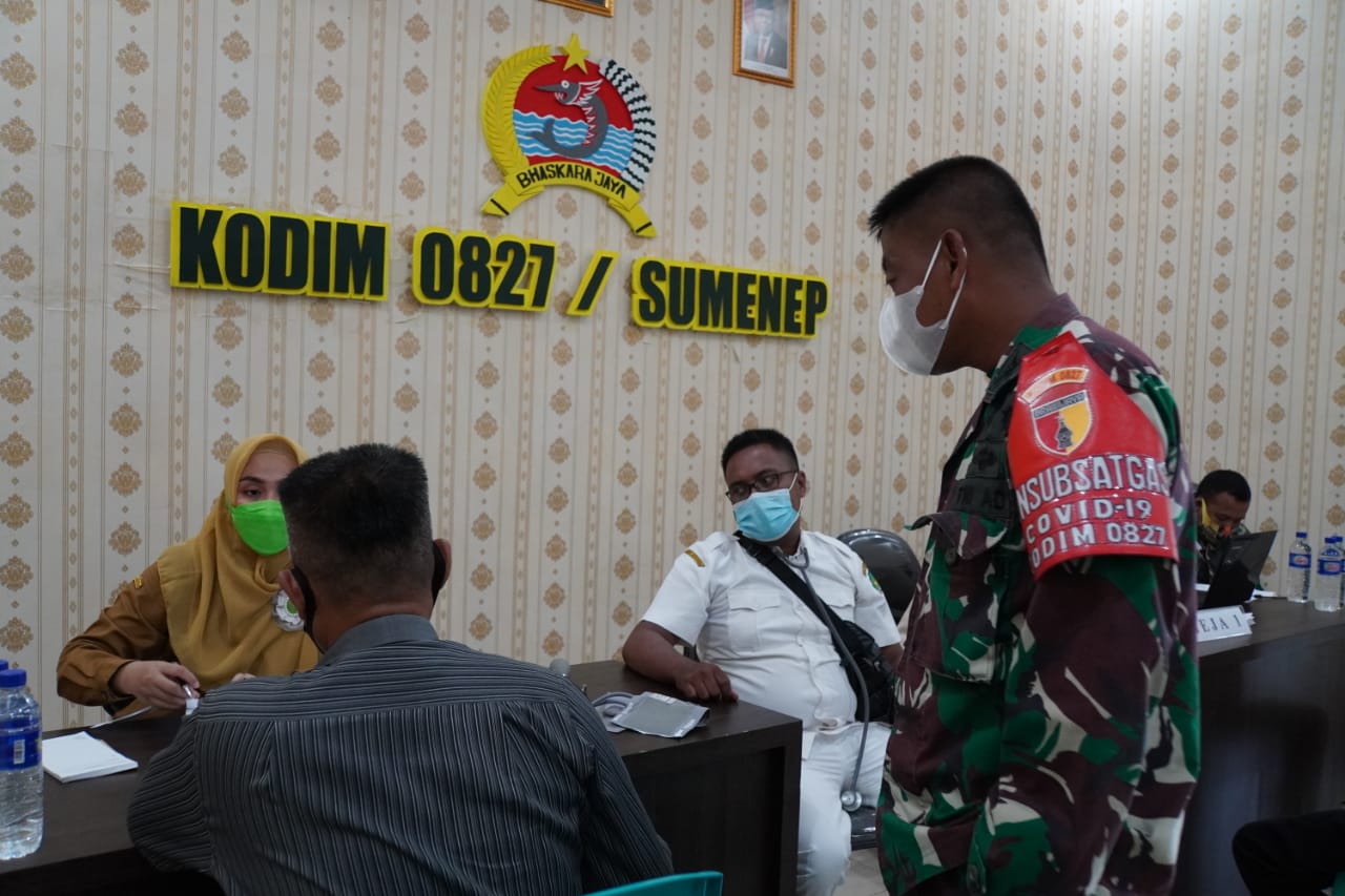 Kodim 0827 Sumenep Gelar Vaksinasi Purnawirawan dan Warakauri diwilayah Sumenep Kodim 0827 Sumenep Gelar Vaksinasi Purnawirawan dan Warakauri diwilayah Sumenep