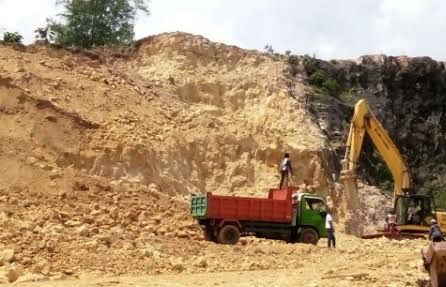Payah! Ratusan Penambangan Galian C Ilegal Bebas Beroperasi di Sumenep