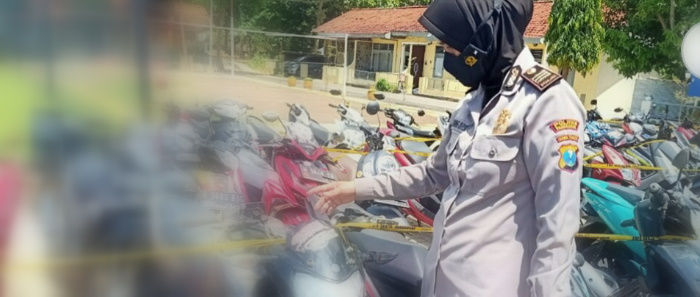 120 Sepeda Motor Diamankan Tim Gabungan Polres Pamekasan