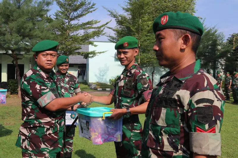 Pimpin Apel Cuti Lebaran, Pgs. Dandim Sumenep Tekankan Keamanan Prajurit