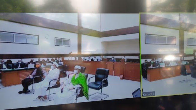 Habib Rizieq Divonis Bersalah atas Kerumunan Megamendung, tapi Hanya Dihukum Denda Rp20 Juta