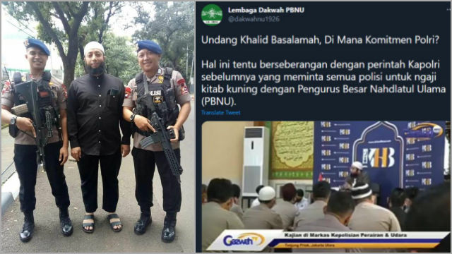 Akun Lembaga Dakwah PBNU Dicibir Usai Memprotes Polisi yang Undang Ustaz Khalid Basalamah