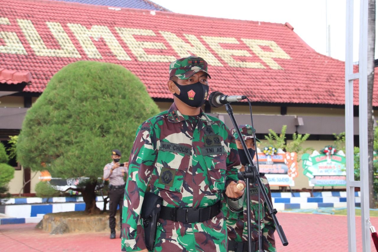 Dandim 0827/ Sumenep Pimpin Apel Gelar Pasukan Pendisiplinan PPKM Darurat