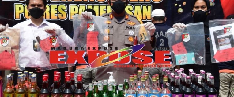 Ops Sikat Semeru 2021, Polres Pamekasan Amankan 17 Tersangka Pelaku Kriminal