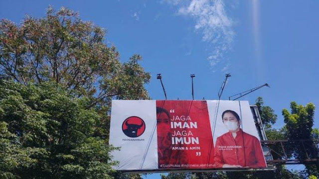 Baliho Puan Indikasi Hubungan PDIP dan Jokowi sedang Renggang