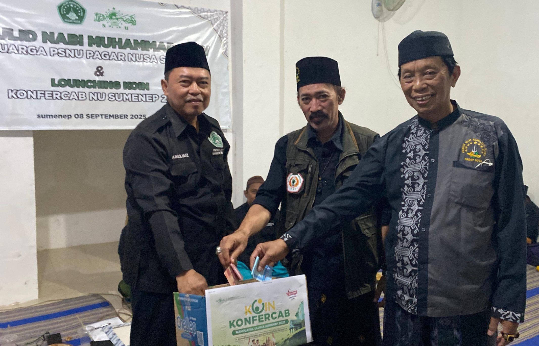 PC Pagar Nusa Sumenep Kumpulkan Para Pendekar: Koin Konfercab NU 2025 Teguhkan Kemandirian