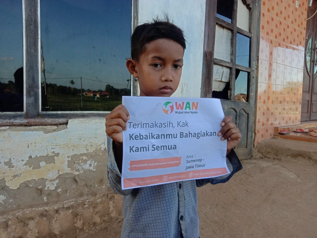 Pemuda Pantura Sumenep Beri Kado Kemerdekaan dan Muharram Untuk Yatim dan Kaum Dhuafa
