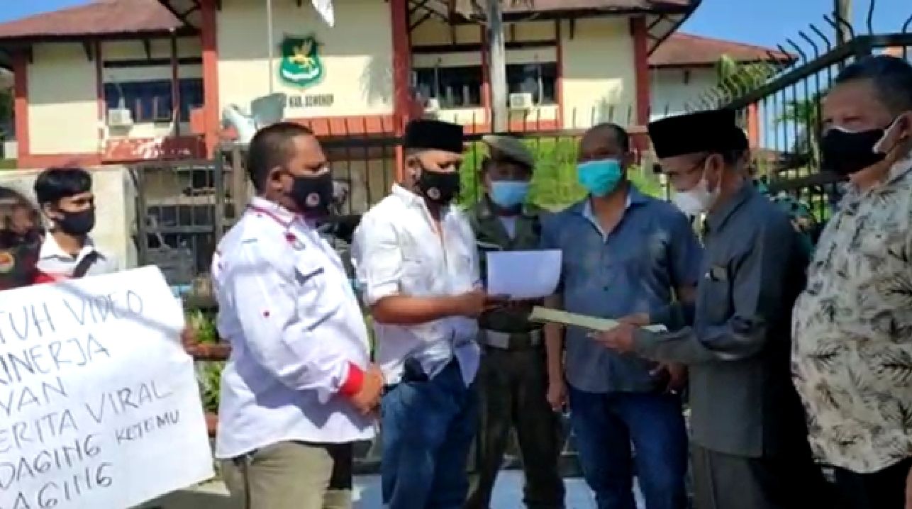 BK DPRD Sumenep  Teken Pernyataan Terkait “Video Mesum”, JPKP Saksinya!