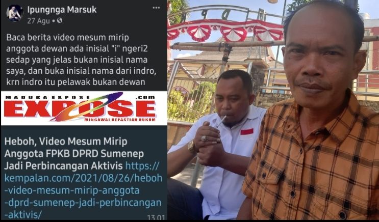 Video Mesum: Pemilik Akun FB Ogah Hapus Postingannya Soal “Mirip Anggota FPKB DPRD Sumenep”
