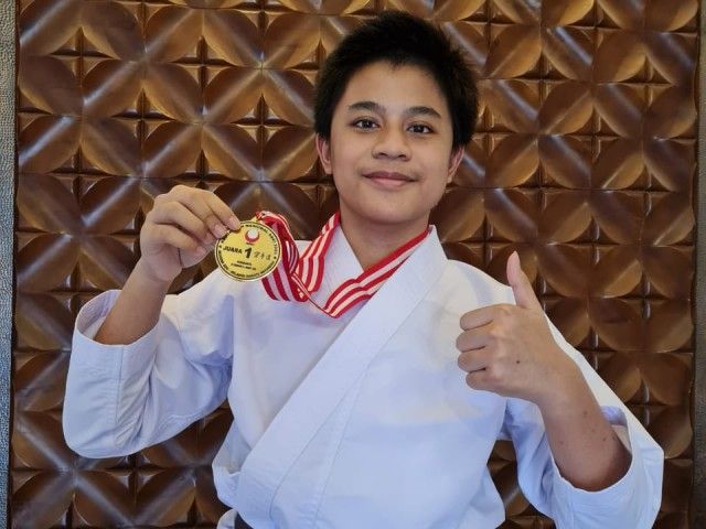 Siswa SMP Muhammadiyah Juara Karate Internasional