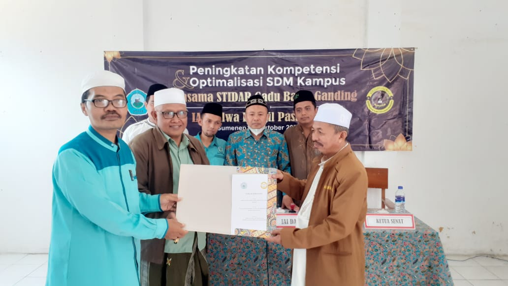 STIDAR Sumenep Lakukan MoU dengan IAI DALWA Bangil Pasuruan