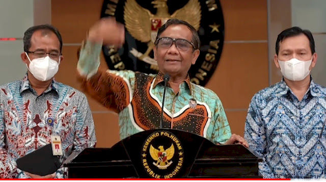 Mahfud MD: Intinya, Pemerintah Tidak Dapat Diadukan Ke Pengadilan