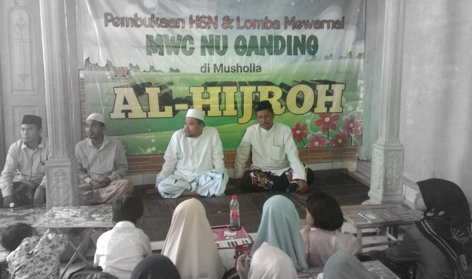 MWC NU Ganding Gelar Lomba Mewarnai