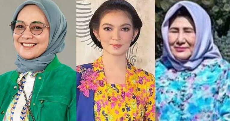 Adu Rekam Jejak Istri 3 Cawapres, Rustini Murtadho, Selvi Ananda, dan Zaizatun Nihayati
