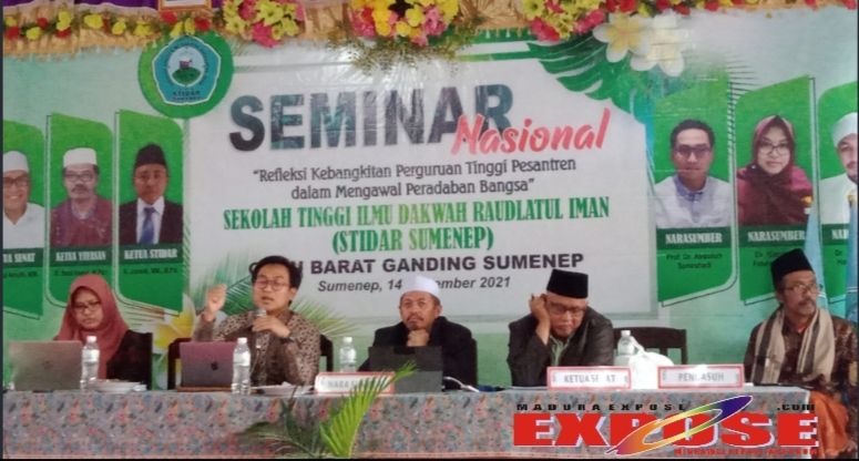 Seminar Nasional dan Momen Kebangkitan STIDAR Sumenep di Ulang Tahun ke-5