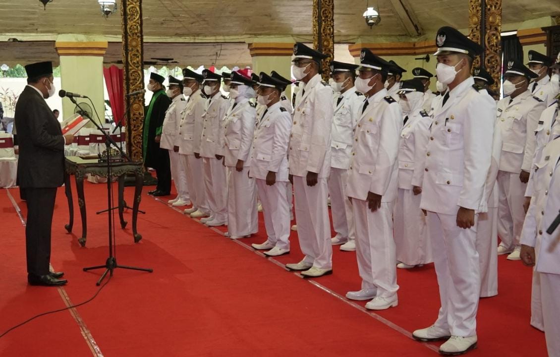 Ini Alasan Bupati Fauzi Percepat Pelantikan 48 Kades Terpilih