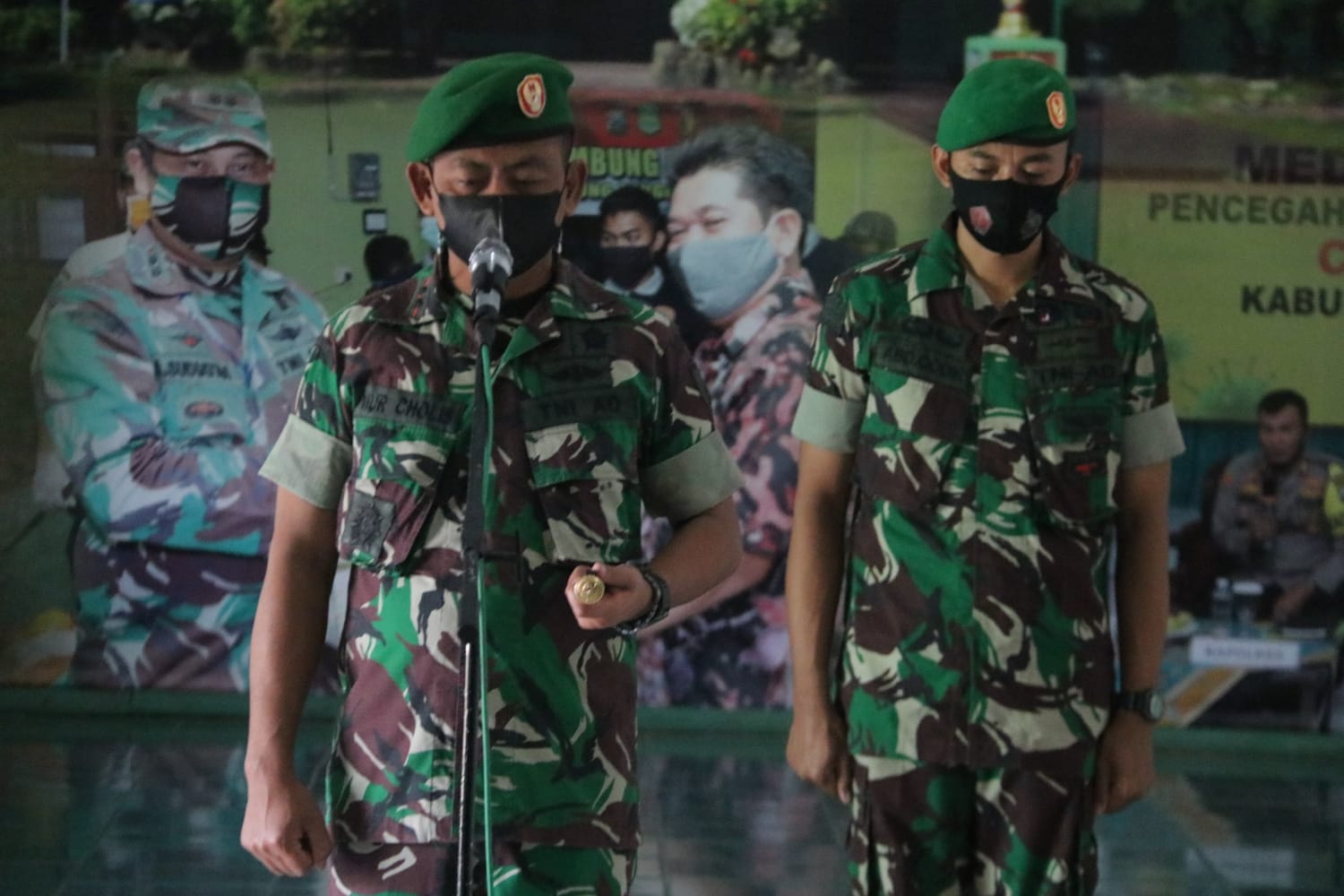Dandim 0827/Sumenep Pimpin Pelepasan Purna Tugas Danramil Dungkek