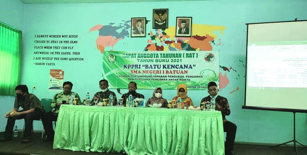 KPPRI Batu Kencana SMAN 1 Batuan Gelar RAT