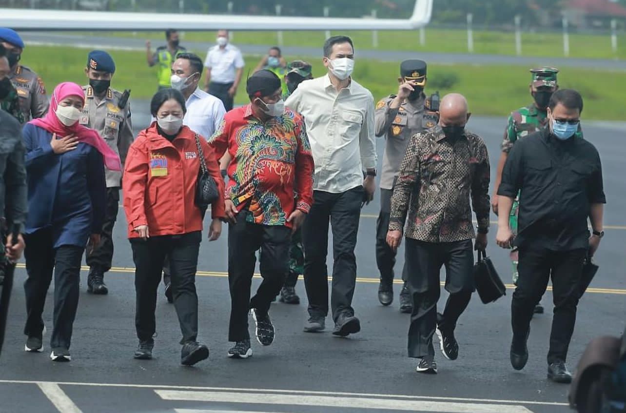 Berbeda Dengan Ganjar, Bupati Fauzi dan Gubernur Jatim Dampingi Puan Hingga Pulau Oksigen Sumenep