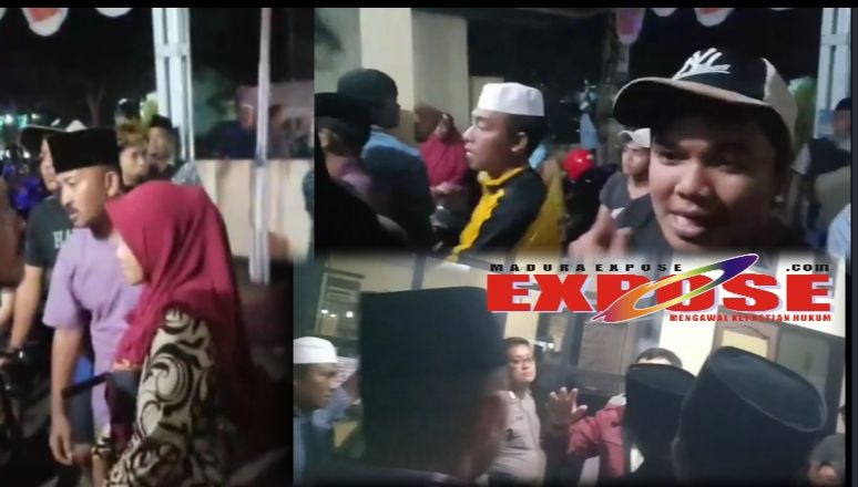 VIRAL, Video Mapolsek Manding Dikepung Massa?