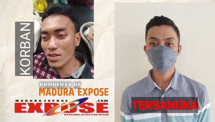 Pelaku Kekerasan Di Desa Giring Manding Ditahan Di Rutan Polres Sumenep