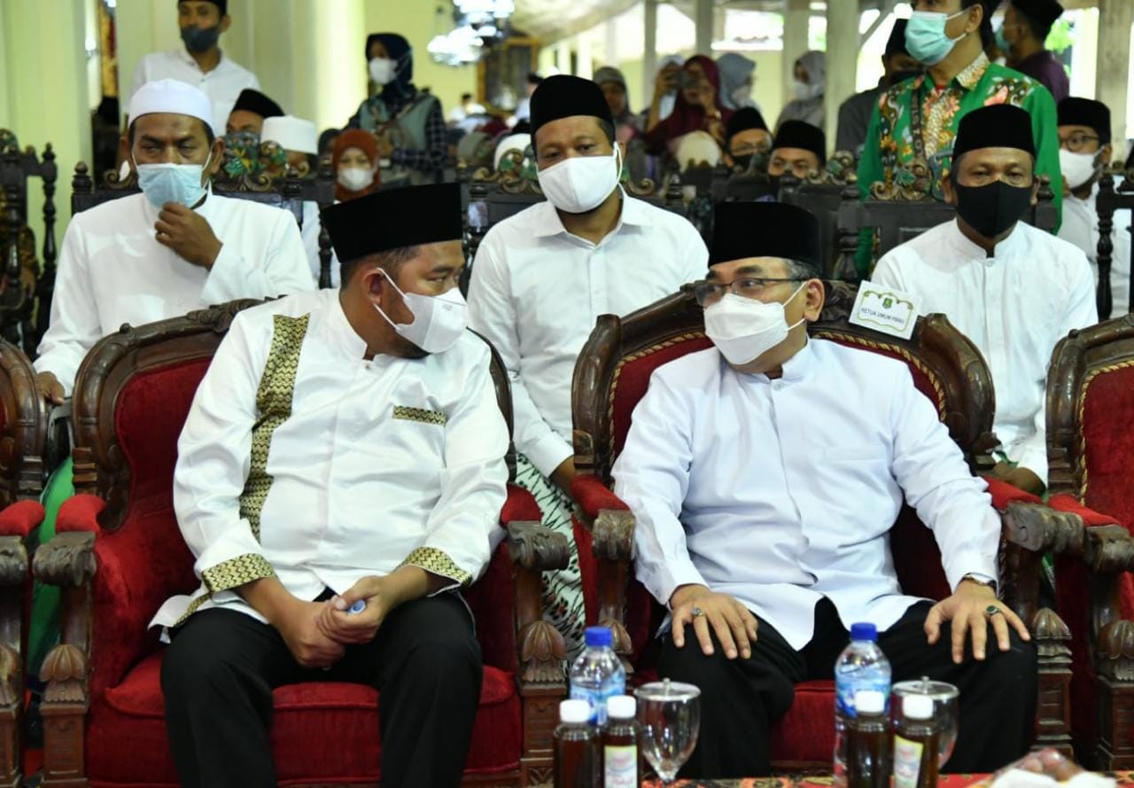 Bupati Fauzi dan Ketum PBNU Rayakan Harlah NU ke-99 Di Pendopo Keraton Sumenep