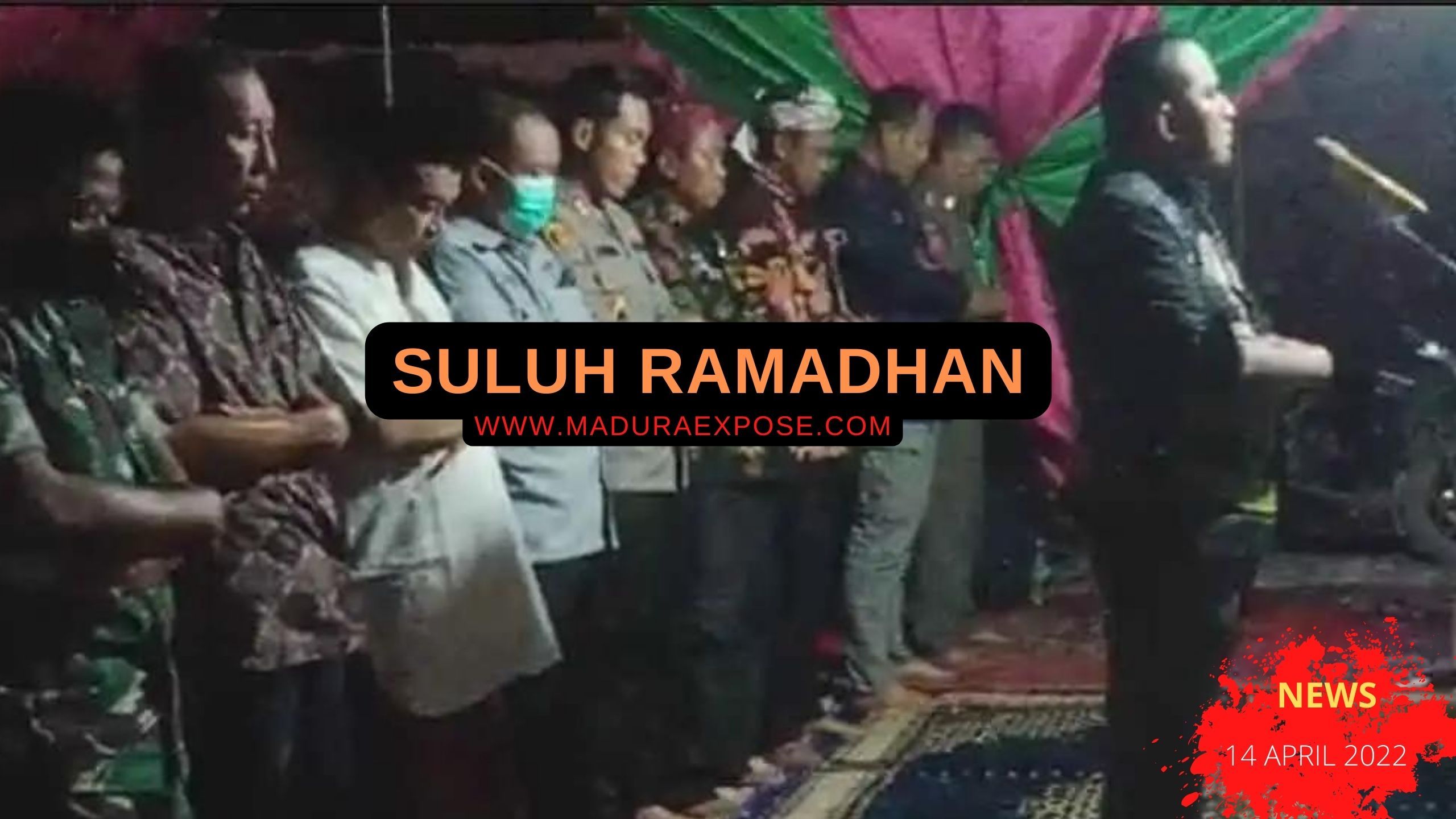 Bupati Fauzi Jadi Imam Shalat Berjamaah Usai Resmikan PLTD