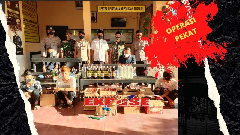 Dua Pria di Sumenep Terjaring Operasi Pekat