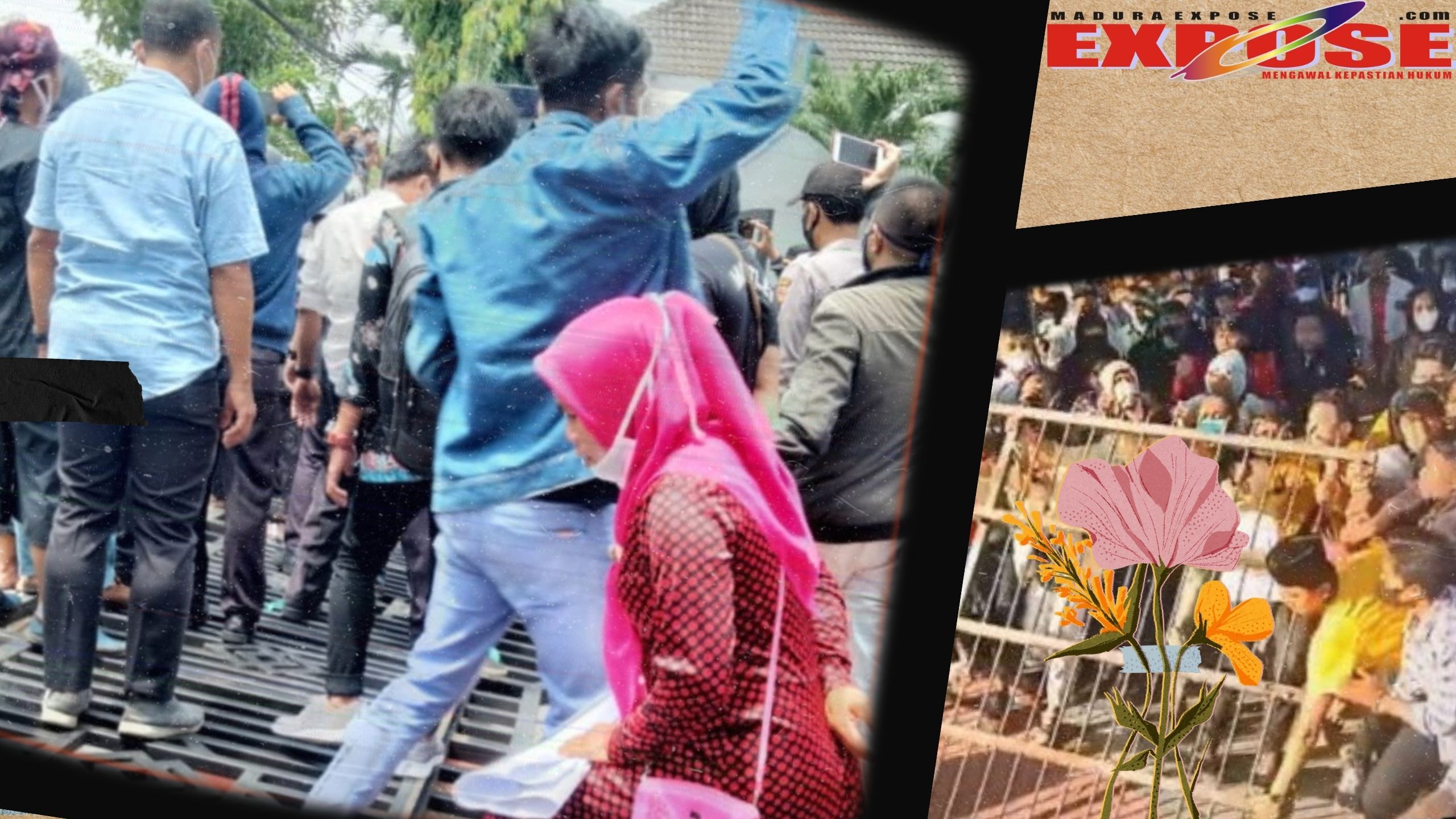 Sebelum Pagar DPRD Dirubuhkan, Kantor Bupati Sumenep Pernah Bernasib Sama