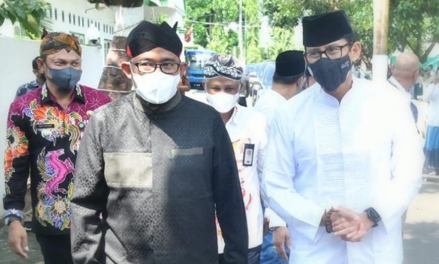 Menteri Pariwisata dan Bupati Fauzi Bersiap Kembangkan Ekonomi Kreatif