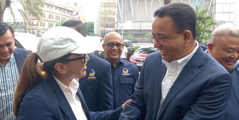 Beri Arahan, Anies Hadiri Bimtek Partai Nasdem