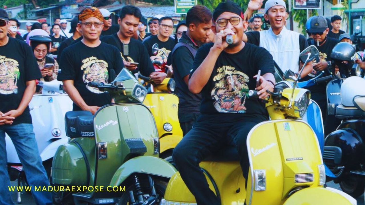 Bupati Fauzi, Along Polong Vespa  Sumenep