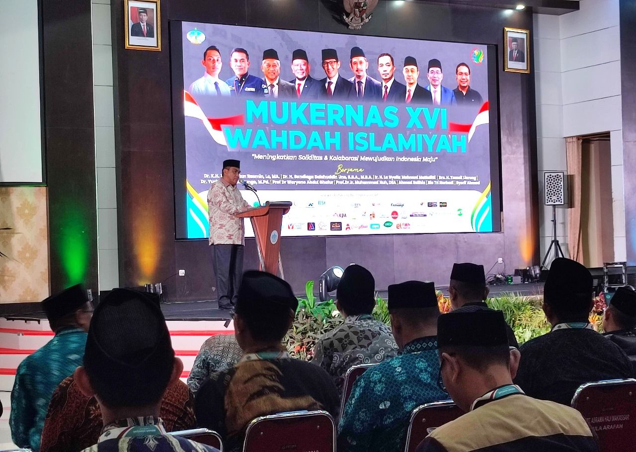 Ketua DPD RI Lanyalla Resmi Buka Mukernas ke-XVI Wahdah Islamiyah