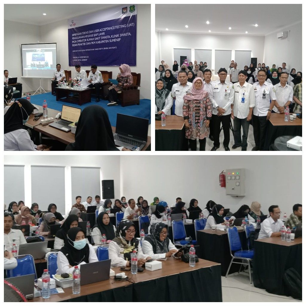 Pemkab Sumenep Uji Coba Aplikasi SIAP LAHIR