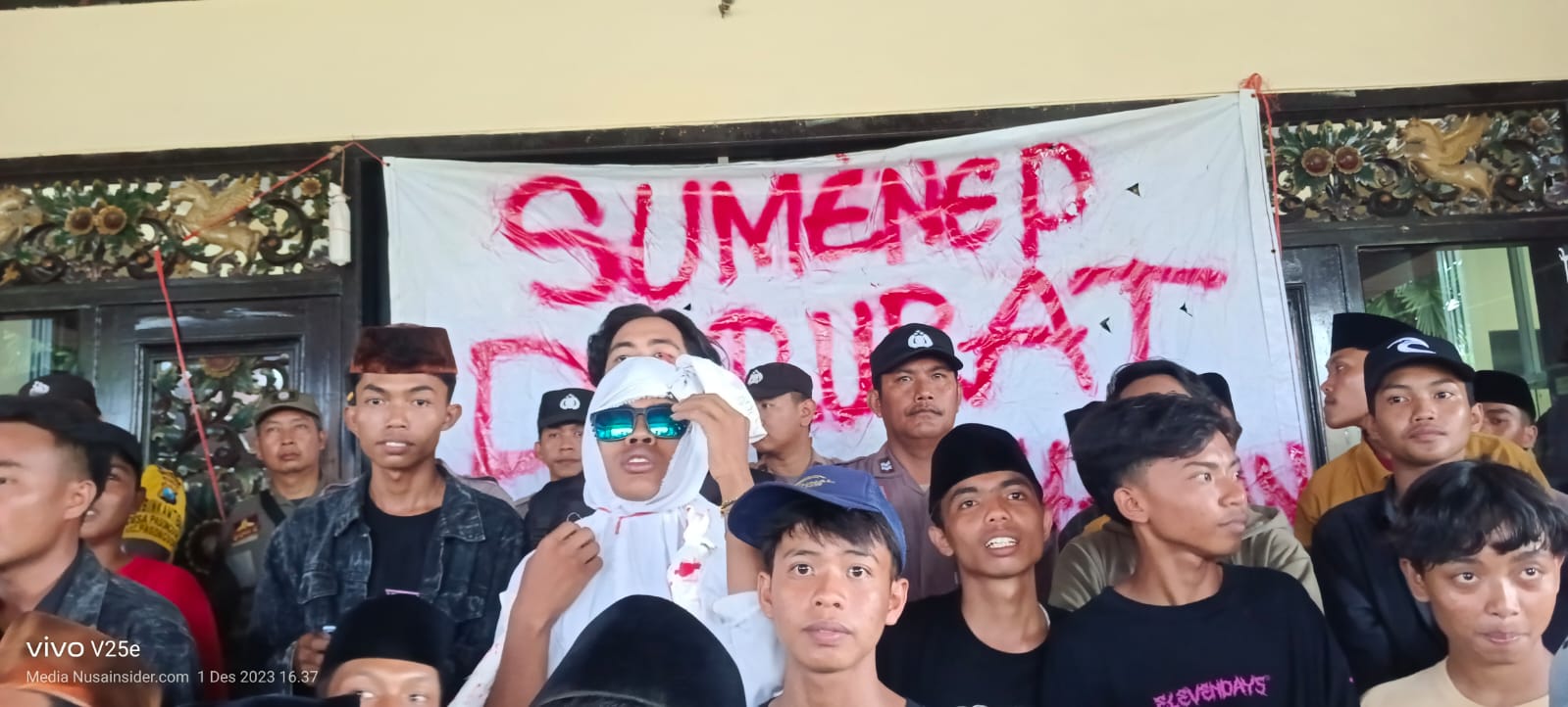 Darurat Kesehatan, Garda Raya Geruduk Kantor Dinkes Sumenep