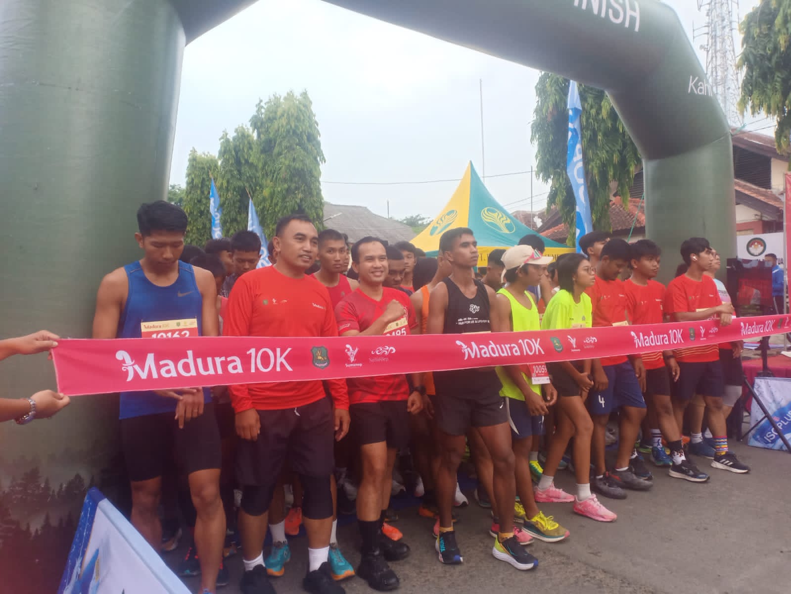 Dandim 0827/Sumenep Turut Ramaikan Event Madura 10 K tahun 2023