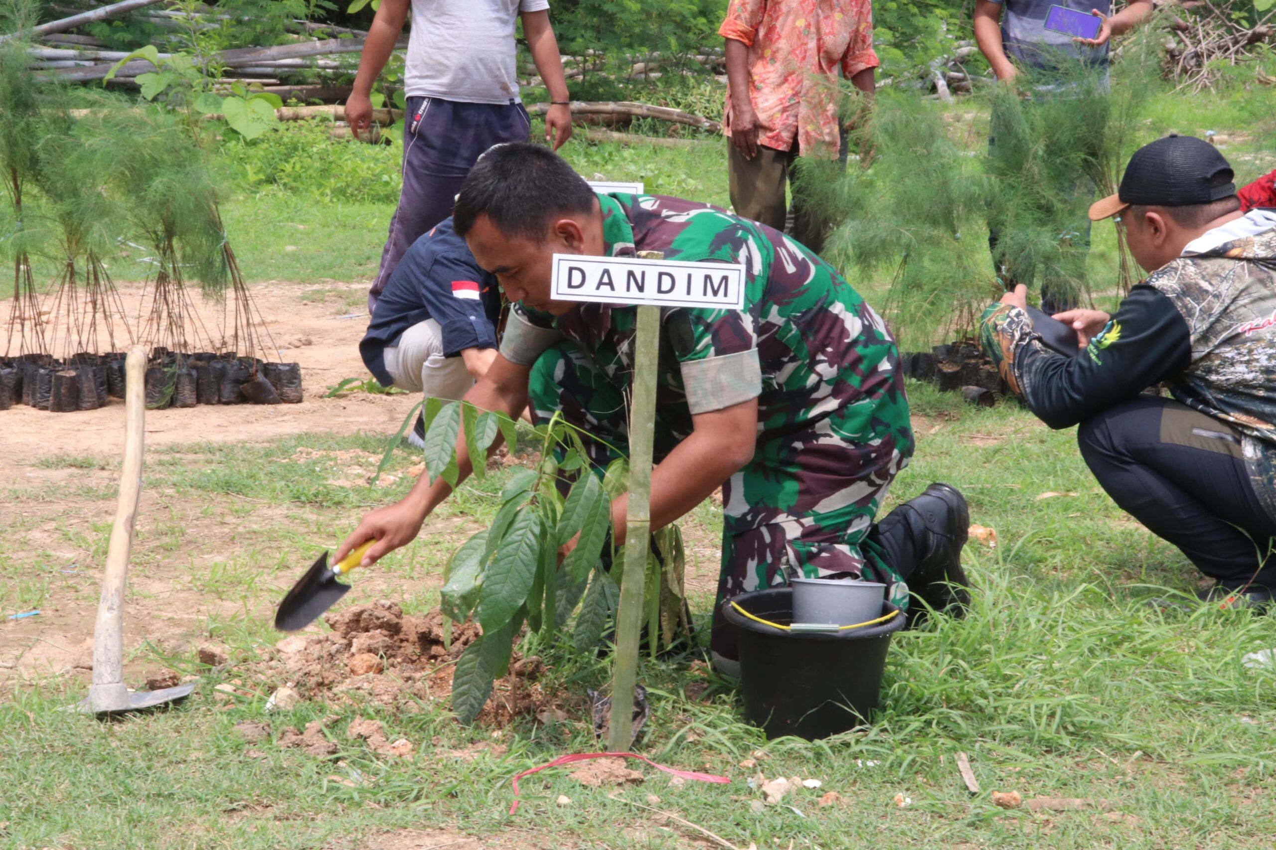Peringati Hari Juang TNI-AD 2023, Kodim 0827/Sumenep Tanam Pohon