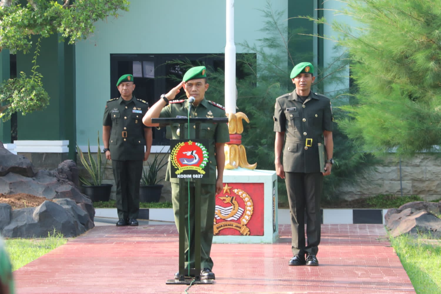 Kodim 0827/Sumenep Gelar Upacara Hari Juang TNI AD ke 78 tahun 2023 Kodim 0827/Sumenep Gelar Upacara Hari Juang TNI AD ke 78 tahun 2023