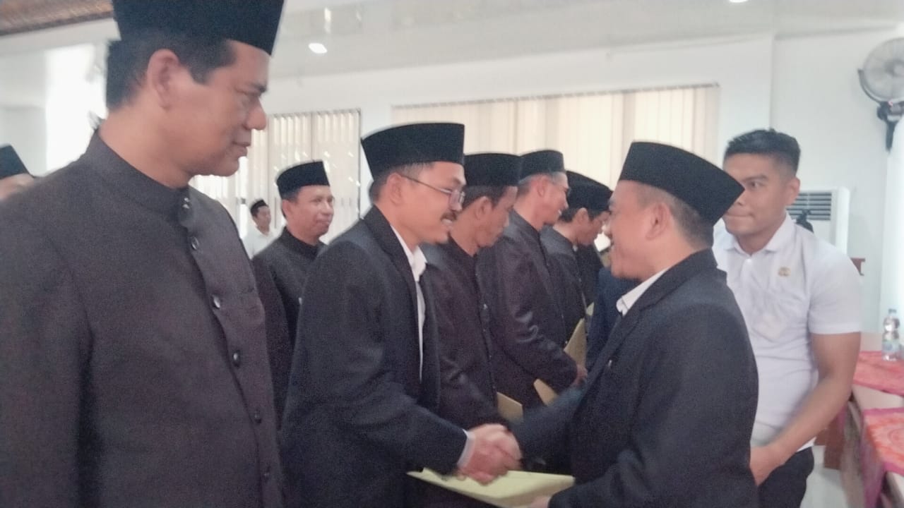 Puluhan Kepala KUA Dikukuhkan  Jadi Pengurus BKM