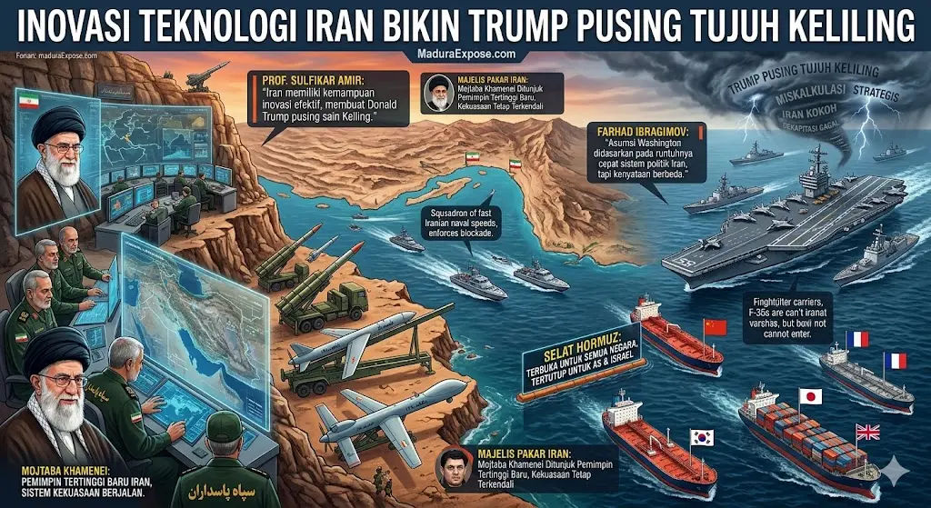Trump Pusing Tujuh Keliling di Hormuz