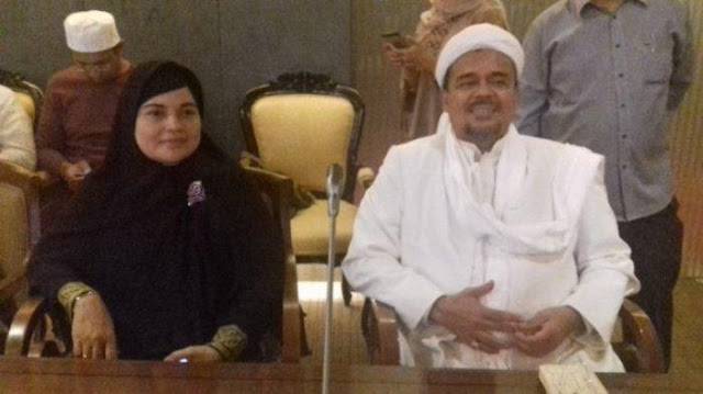 Profil Syarifah Fadhlun Yahya, Istri Habib Rizieq Shihab