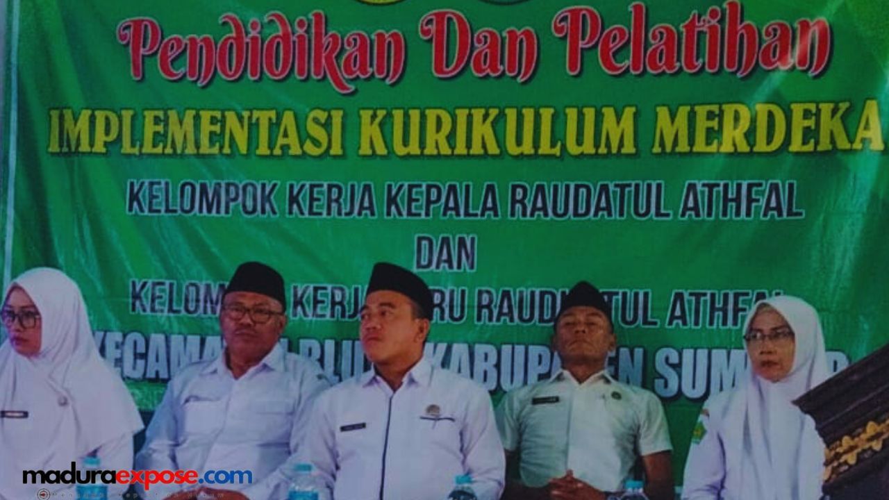 Puluhan Guru RA Ikuti Pelatihan IKM Kemenag Sumenep