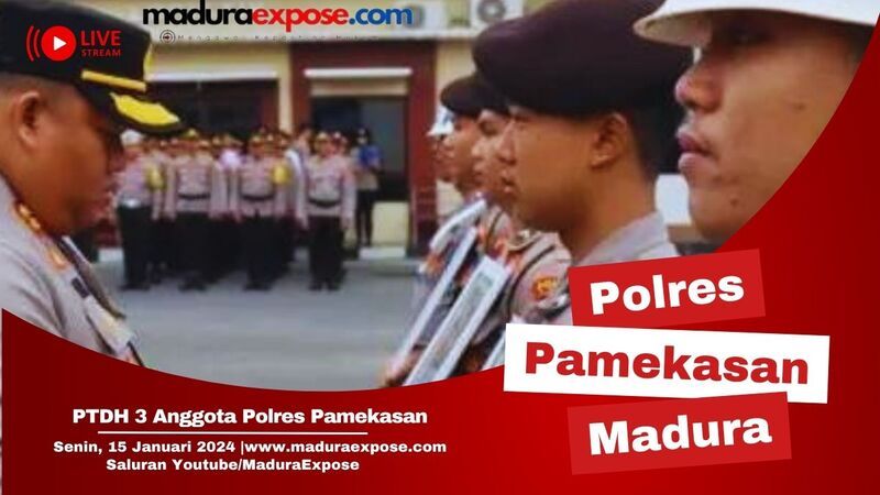 PTDH Tiga Polisi, Kapolres Pamekasan: “Peristiwa ini seharusnya tidak perlu terjadi…”