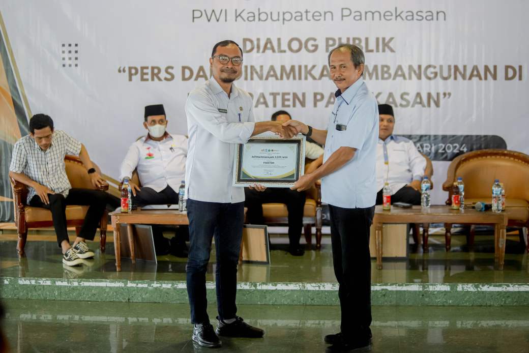 Kabid IKP Diskominfo Pamekasan jadi Pemateri di Hari Pers Nasional 2024